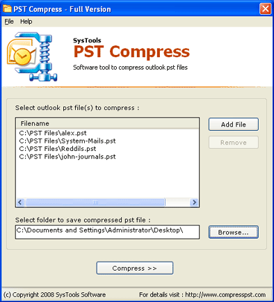 PST Compressor Free 2.3